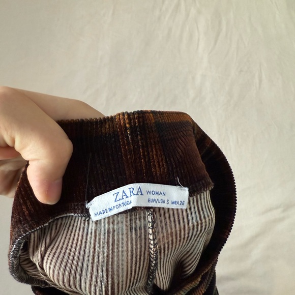 Zara Plaid Wide Leg Pants - Picture 4 of 4